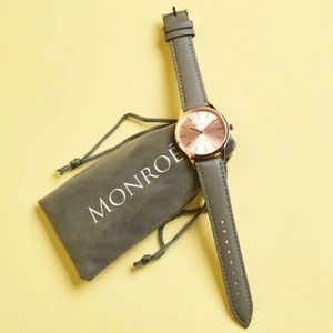 Maestro Monroe classified rose gold watch new